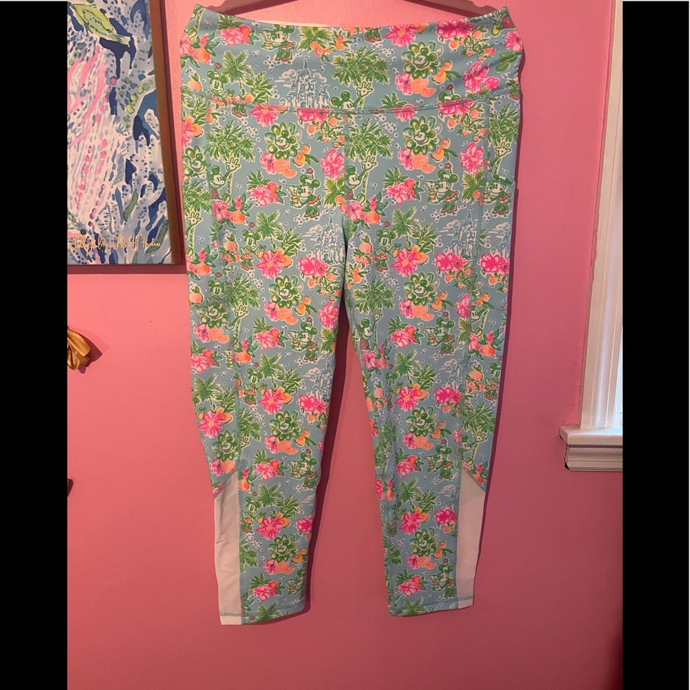 Lilly Pulitzer Disney leggings xl
